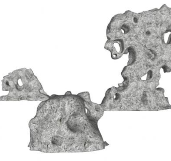 景观石su模型下载_sketchup草图大师SKP模型