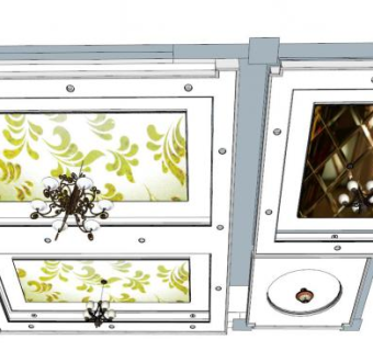 吊顶su模型下载_sketchup草图大师SKP模型