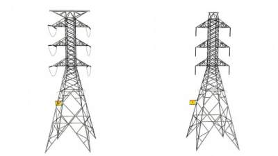 高压线su模型下载_sketchup草图大师SKP模型