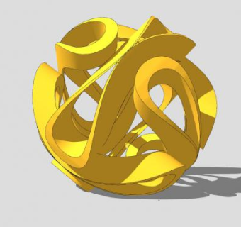 创意雕塑sketchup模型下载_sketchup草图大师SKP模型