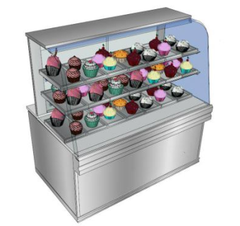 甜品柜su模型下载_sketchup草图大师SKP模型