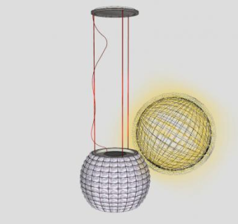 小吊灯灯具sketchup模型下载_sketchup草图大师SKP模型