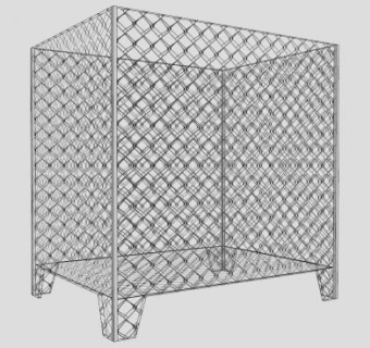 钢丝网su模型下载_sketchup草图大师SKP模型
