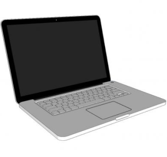 便携式电脑sketchup模型下载_sketchup草图大师SKP模型