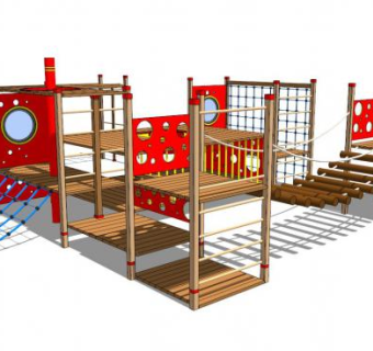 儿童娱乐su模型下载_sketchup草图大师SKP模型