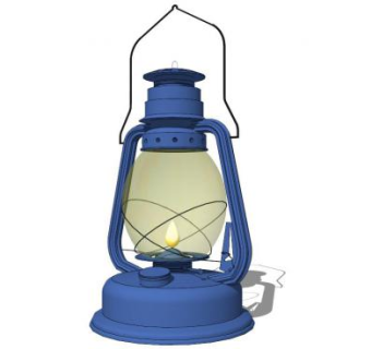 马灯su模型下载_sketchup草图大师SKP模型