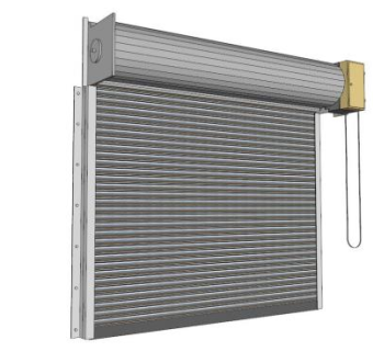 卷闸门su模型下载_sketchup草图大师SKP模型