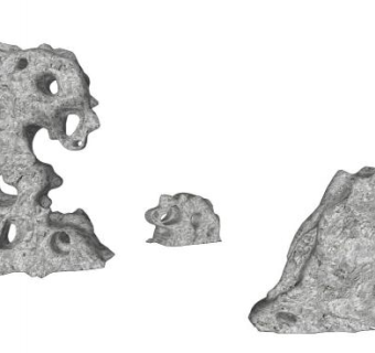 景石su模型下载_sketchup草图大师SKP模型