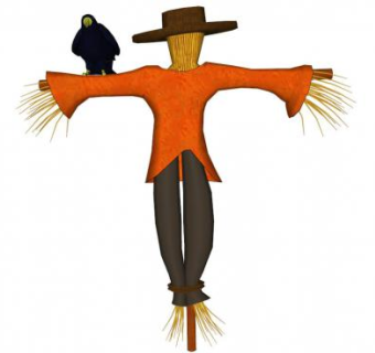 稻草人su模型下载_sketchup草图大师SKP模型