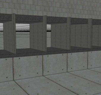 射箭场su模型下载_sketchup草图大师SKP模型