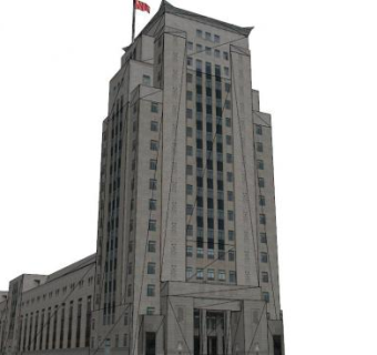 老上海su模型下载_sketchup草图大师SKP模型