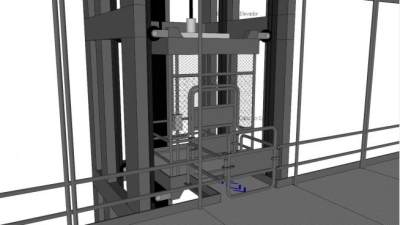 立体停车场su模型下载_sketchup草图大师SKP模型