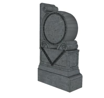 门鼓su模型下载_sketchup草图大师SKP模型