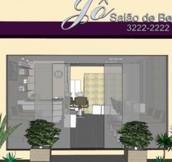 理发店门头su模型下载_sketchup草图大师SKP模型