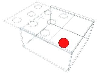 异形玻璃盒子su模型下载_sketchup草图大师SKP模型