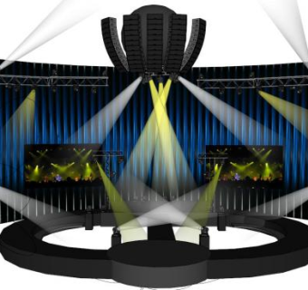 摄影棚su模型下载_sketchup草图大师SKP模型