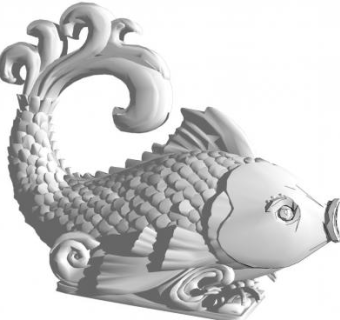 海边雕塑su模型下载_sketchup草图大师SKP模型