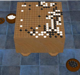 围棋su模型下载_sketchup草图大师SKP模型