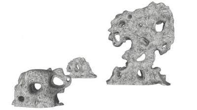 庭院假山su模型下载_sketchup草图大师SKP模型