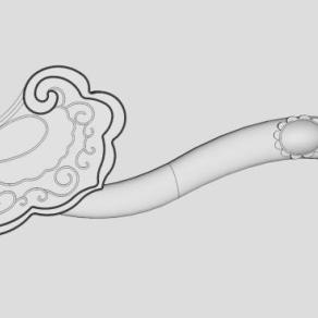 玉如意su模型下载_sketchup草图大师SKP模型