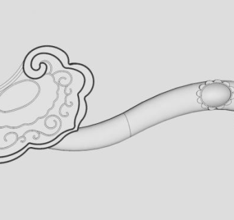 玉如意su模型下载_sketchup草图大师SKP模型