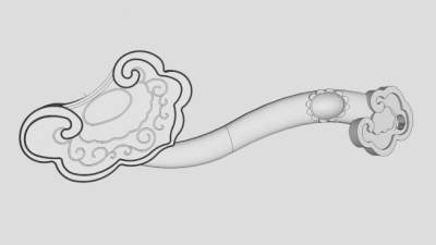 玉如意su模型下载_sketchup草图大师SKP模型