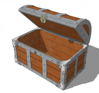 木箱su模型下载_sketchup草图大师SKP模型