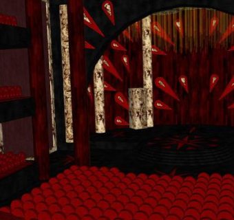 剧院内部su模型下载_sketchup草图大师SKP模型