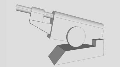 全站仪棱镜su模型下载_sketchup草图大师SKP模型