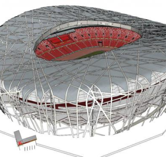 公共建筑su模型下载_sketchup草图大师SKP模型