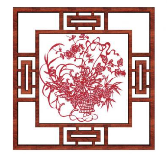 中式窗花su模型下载_sketchup草图大师SKP模型