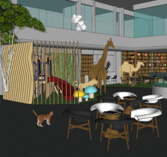 工装单体su模型下载_sketchup草图大师SKP模型