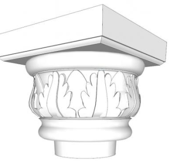 欧式建筑构件su模型下载_sketchup草图大师SKP模型