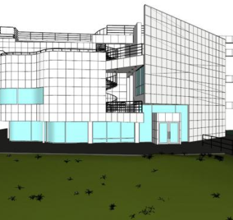 迈耶作品su模型下载_sketchup草图大师SKP模型