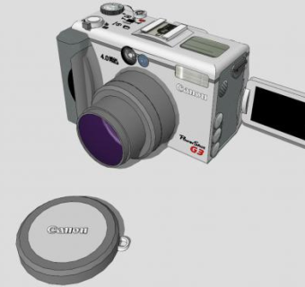 相机su模型下载_sketchup草图大师SKP模型