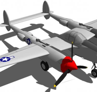 战 机su模型下载_sketchup草图大师SKP模型