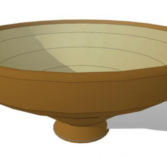 陶艺拉坯机su模型下载_sketchup草图大师SKP模型