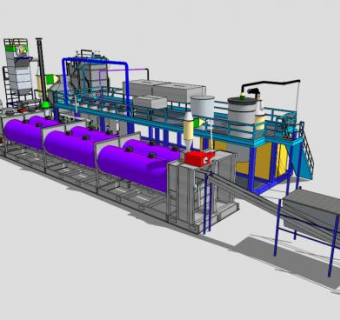 污水厂su模型_su模型下载 草图大师模型_SKP模型