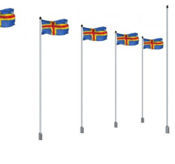 旗杆su模型下载_sketchup草图大师SKP模型