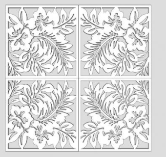 欧式雕花su模型下载_sketchup草图大师SKP模型