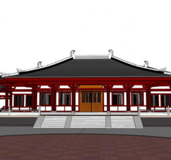 宫殿su模型下载_sketchup草图大师SKP模型