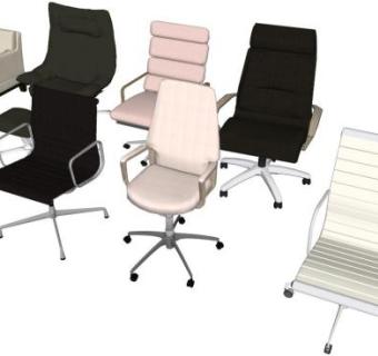 椅su模型下载_sketchup草图大师SKP模型