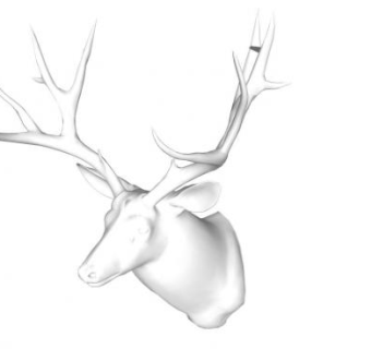 鹿头su模型下载_sketchup草图大师SKP模型