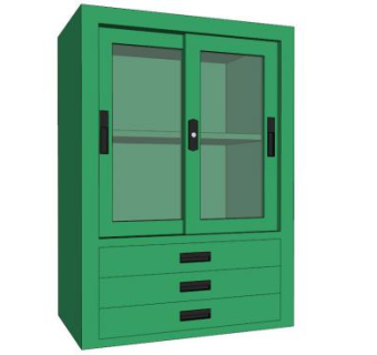 幼儿园教具柜su模型下载_sketchup草图大师SKP模型