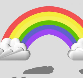 彩虹su模型下载_sketchup草图大师SKP模型