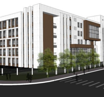 实验楼su模型下载_sketchup草图大师SKP模型