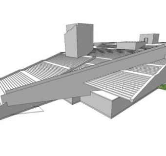 安藤忠雄作品su模型下载_sketchup草图大师SKP模型