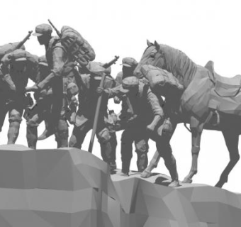 红军su模型下载_sketchup草图大师SKP模型