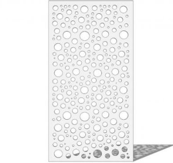 穿孔铝板su模型下载_sketchup草图大师SKP模型