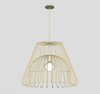 创意吊灯灯具SU模型下载_sketchup草图大师SKP模型